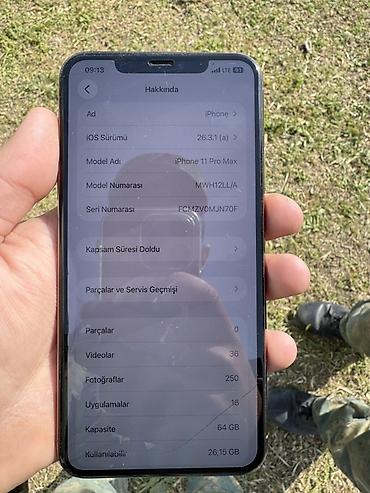 20 pro: IPhone 11 Pro Max, 64 GB, Qızılı, Face ID — 3