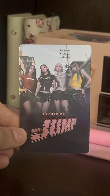 blackpink lightstick: BLACKPINK “JUMP” fotokartı (photorcard) denesı 30 qepık hasarsız🤍✨Lomo — 1