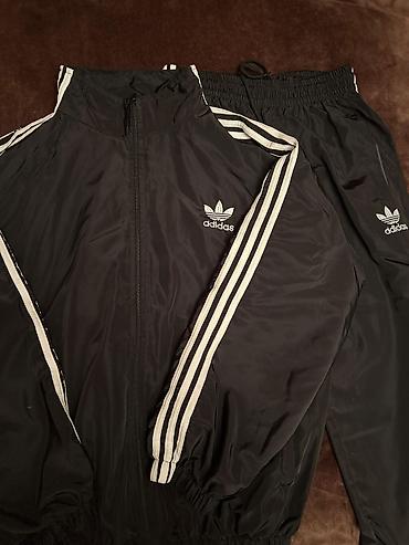idman dəst: İdman dəsti, Adidas, XL, rəng - Qara — 1