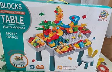oyuncaqlar maşın: 1+ yaşdan etibarən uşaqların oynayacağı lego seti satılır qiymeti 55 — 1
