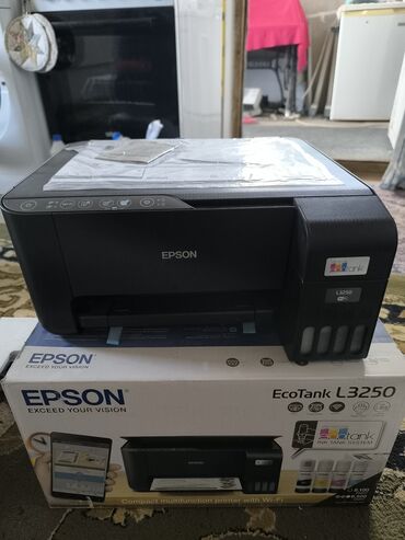 компютер новый: Ксерекопия цветной и черно белый Epson EcoTank L3250. Можно