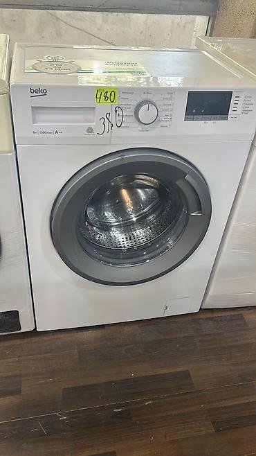 Beko ön yükləməli paltaryuyan maşın - Yükləmə həcmi: 6 kq - Sıxma lalafo.az -da Beko ön yükləməli paltaryuyan maşın - Yükləmə həcmi: 6 kq - Sıxma
