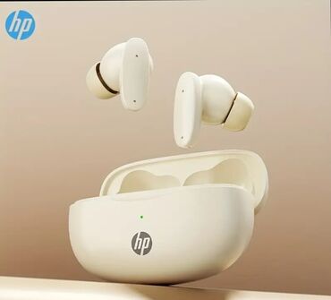 Mikrofonlar: Simsiz (Bluetooth) Qulaqcıqlar, HP, rəng - Ağ
