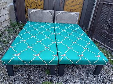 Mebellərin yığılması: Təzə çarpayılar. 1nəfərlik çarpayılar 60manat. 2 nəfərlik taxt — 15