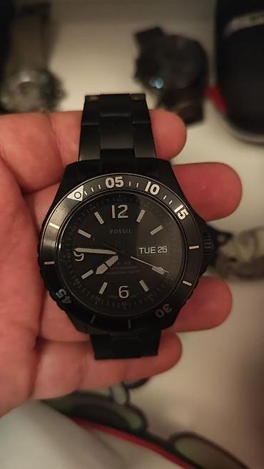 Fossil kişi qol saatı – mat qara dizayn - Marka/model: Fossil