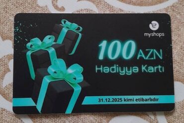 bakcell kontur gondermek 1 azn: Myshops-a aid 1ədəd 100 aznlik hədiyyə kartı satılır