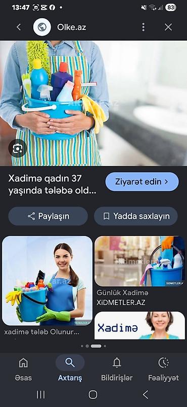 ucuz yuk dasima bakı: Xadimə – peşəkar ev və ofis təmizliyi xidməti Təklif olunan işlər: - — 3