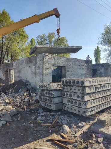 Пустотные плиты перекрытия: Б/у, Размер: 3 x 7 x Другое, Установка, Гарантия, Бесплатная доставка — 7