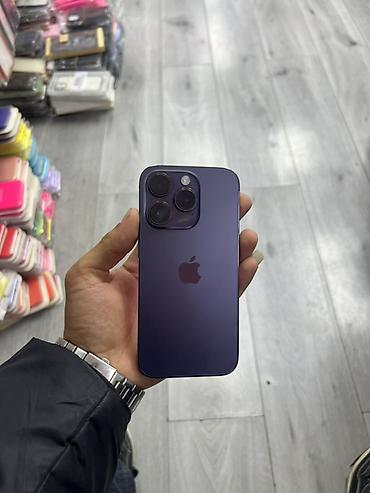 IPhone 14 Pro, 128 GB, Deep Purple, Face ID lalafo.az -da IPhone 14 Pro, 128 GB, Deep Purple, Face ID