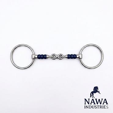 чалка цепная: Трензель с кольцами NAWA Industries - Тип: классический snaffle с — 1