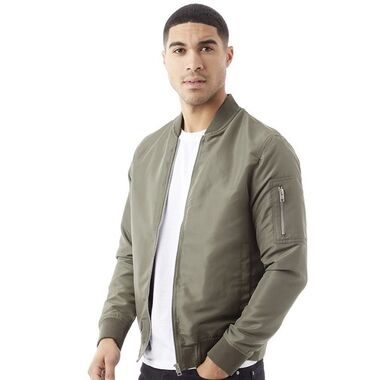 мужская куртка бомбер: Мужская куртка, XL (EU 42), Jack & Jones, Новый, цвет - Зеленый, Самовывоз, Платная доставка