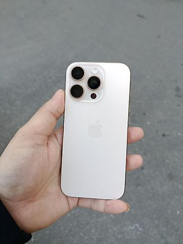 iphone 16 pro 512 gb: IPhone 16 Pro, 256 GB, Matte Gold, Simsiz şarj, Face ID, Sənədlərlə — 2