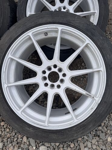 Колеса в сборе: Колеса в сборе 245 / 45 / R 18, Лето, Б/у, Комплект, Легковые, Литые, отверстий - 10 at lalafo.kg — 10 Колеса в сборе: Колеса в сборе 245 / 45 / R 18, Лето, Б/у, Комплект, Легковые, Литые, отверстий - 10 — 10