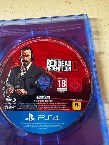 rdr 2 disc: PS4 oyun diskləri – Uncharted: The Lost Legacy və Red Dead Redemption — 6