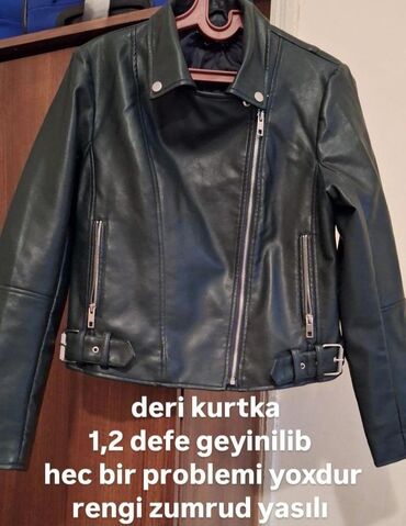 dəri kurtkalar instagram: Gödəkçə M (EU 38), L (EU 40)