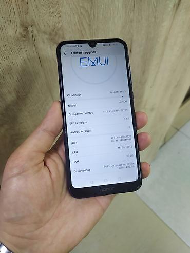 Mobil telefonlar: Huawei Y6s, 64 GB, rəng - Göy — 3