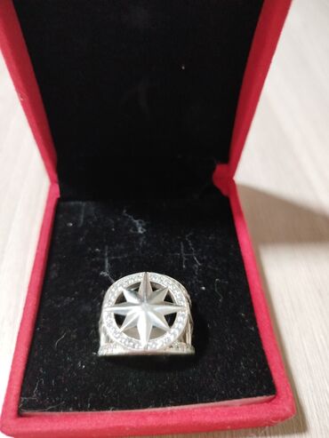 Зер буюмдар: Шакек, Мөөрдүү шакек, Үлгүсү 925, Эркектердики, Жаңы