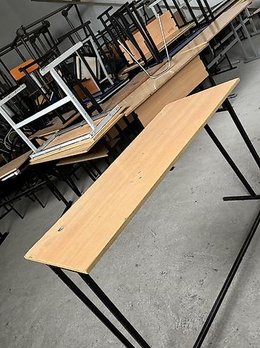 Комплект парт и стульев: Комплект парты и стула, цвет - Черный — 5