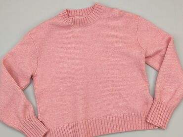 różowe t shirty: Sweter, H&M, S (EU 36), condition - Very good