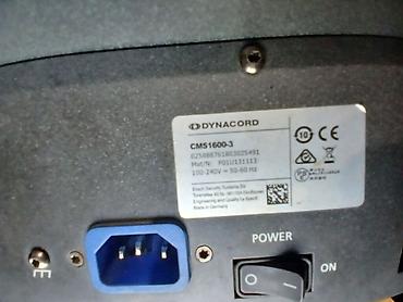 Микшеры: Dynacord CMS 1600 kompakt miksinq sistemi Salam aparatda heçbir — 5