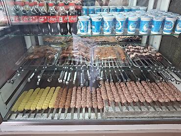 kebab vitrinleri: Vitrin tipli soyuducu satılır – ət və hazır şiş məhsullarının — 1