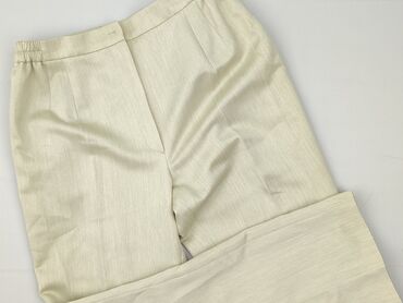 legginsy damskie plus size: Spodnie materiałowe damskie, rozmiar 2XL