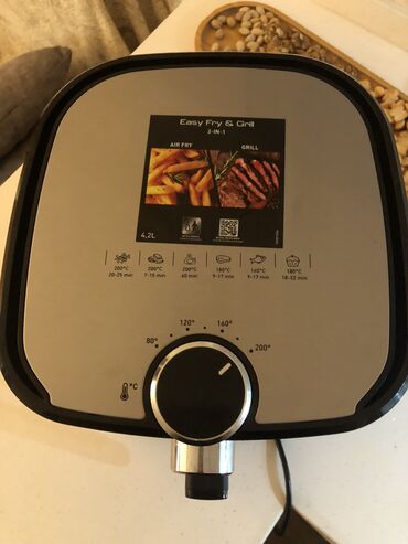 xiaomi airfryer qiymeti: Tefal Air Fryer May ayinda alinib 4-5 defe istifade olunub 250 Azn