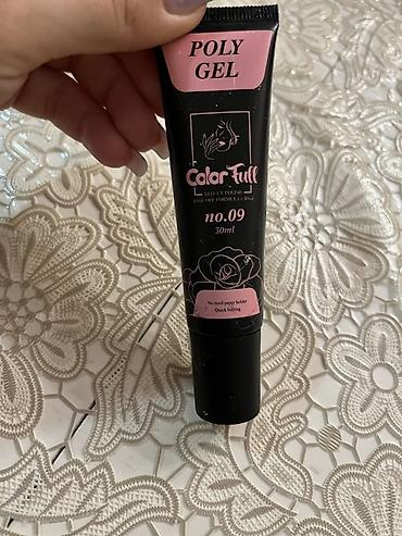 coat: Poly Gel – ColorFull, no.09, 30 ml - LED/UV ilə bərkiyən poligel - — 1