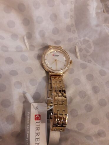 Qol saatları: Qol saatı, Curren, rəng - Qızılı — 7