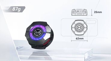 Telefon üçün soyuducular: 🌀 Edifier C4 - Oyunçular üçün hazırlanmış 7 bıçaqlı yüksək peredli — 9