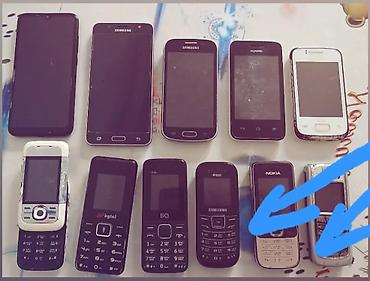 balaca telefonlar: Cəmi 20azn ekranları işləmir 2si satılıb sağ terefdekiler — 1