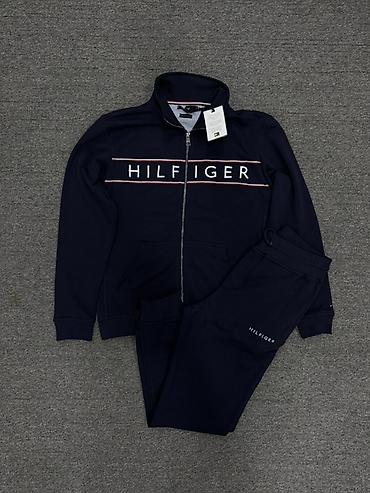 Мужской спортивный костюм, S, M, L, Tommy Hilfiger, Новый, цвет - Синий, Самовывоз at lalafo.kg Мужской спортивный костюм, S, M, L, Tommy Hilfiger, Новый, цвет - Синий, Самовывоз