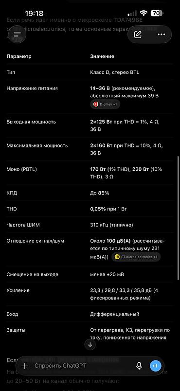 rant ace: Усилитель 80+80ватт Уценка: небользой завал у блютуса на 7-9кгц Аукс — 4