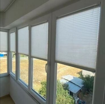 Jalüzlər: Plisse jalüz pərdələr – pəncərə və balkon qapıları üçün estetik və — 8
