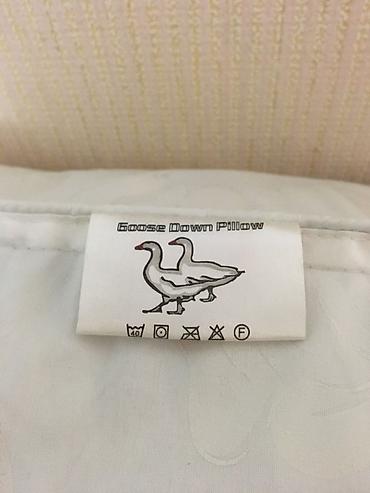 tük yastıq: TAC markalı “Goose Down Pillow” – qaz lələyi yastığı,olchusu 70x70,bir — 4