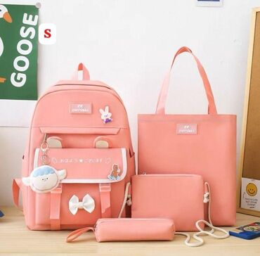 Məktəb çantaları: Dəst çantalar məktəb çantalar 20 azn — 12