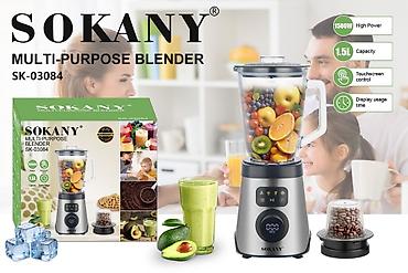 power: Блендер SOKANY SK-03084 — многофункциональная кухонная станция для — 1