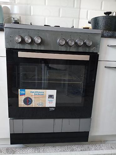 beko плита: Комбинированная плита, Beko, Б/у, Напольная, Механическая, Полная оплата — 1