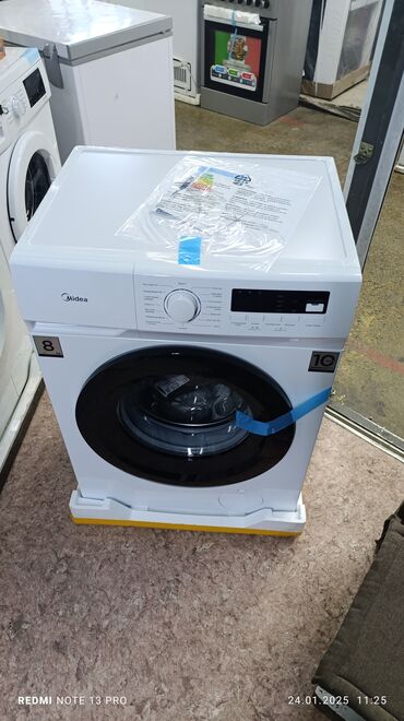 Стиральные машины: Стиральная машина Midea, Новый, Автомат, До 9 кг, Компактная — 3