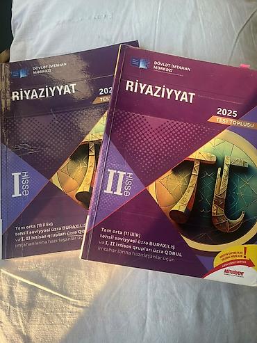 Testlər: Buraxılış və qəbul imtahanlarına hazırlıq üçün kitablar dəsti satılır — 6