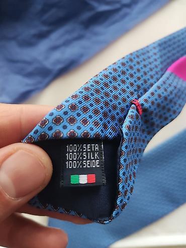 brend geyimlər: Andrew's Ties Made in Italy - Milano 100 % ipək . Təzədir, hədiyyə — 6