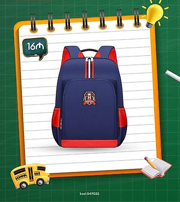mekteb çanta: 🎒MƏKTƏBLİ ÇANTALARI 1. Minimalist Müasir Çanta (Kod: 048567) ❌İlkin — 6