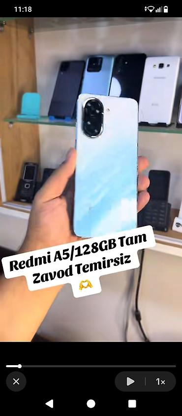 Redmi A5, 128 GB, rəng - Mavi, İki sim kartlı lalafo.az -da Redmi A5, 128 GB, rəng - Mavi, İki sim kartlı