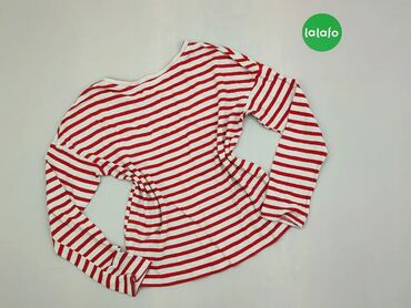 bluzka w paski czerwone: Damska Bluza, H&M, S (EU 36), stan - Dobry