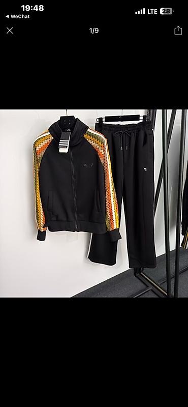 nike tech fleec: Срочно 2000с Спортивный костюм Adidas Originals (кофта на молнии + — 1