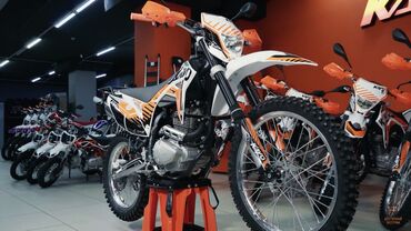 мотоцикл мини: Эндуро 250 куб. см, Бензин, Новый