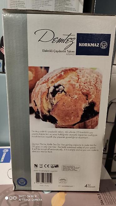 su cayniki: Samovar elektrik çaydan çaynik caydan caynik Korkmaz Turk istehsali — 3