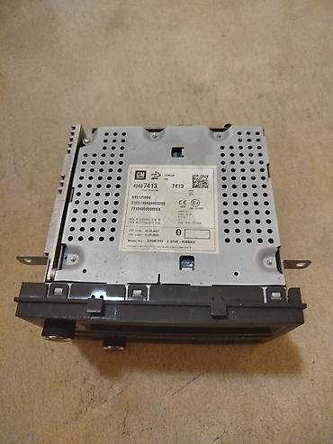cps naviqator: Chevrolet Cobalt orijinal avtomobil audio sistemi + ön panel çərçivəsi — 4