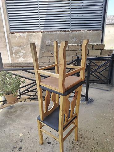 bag stullari: Mətbəx üçün, Yeni, Açılmayan, Dördbucaq masa, 6 stul — 7
