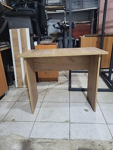 reception masa: Yazı masası uzunluq 90 sm dərinlik 45 sm hündürlük 75 sm ünvan — 1